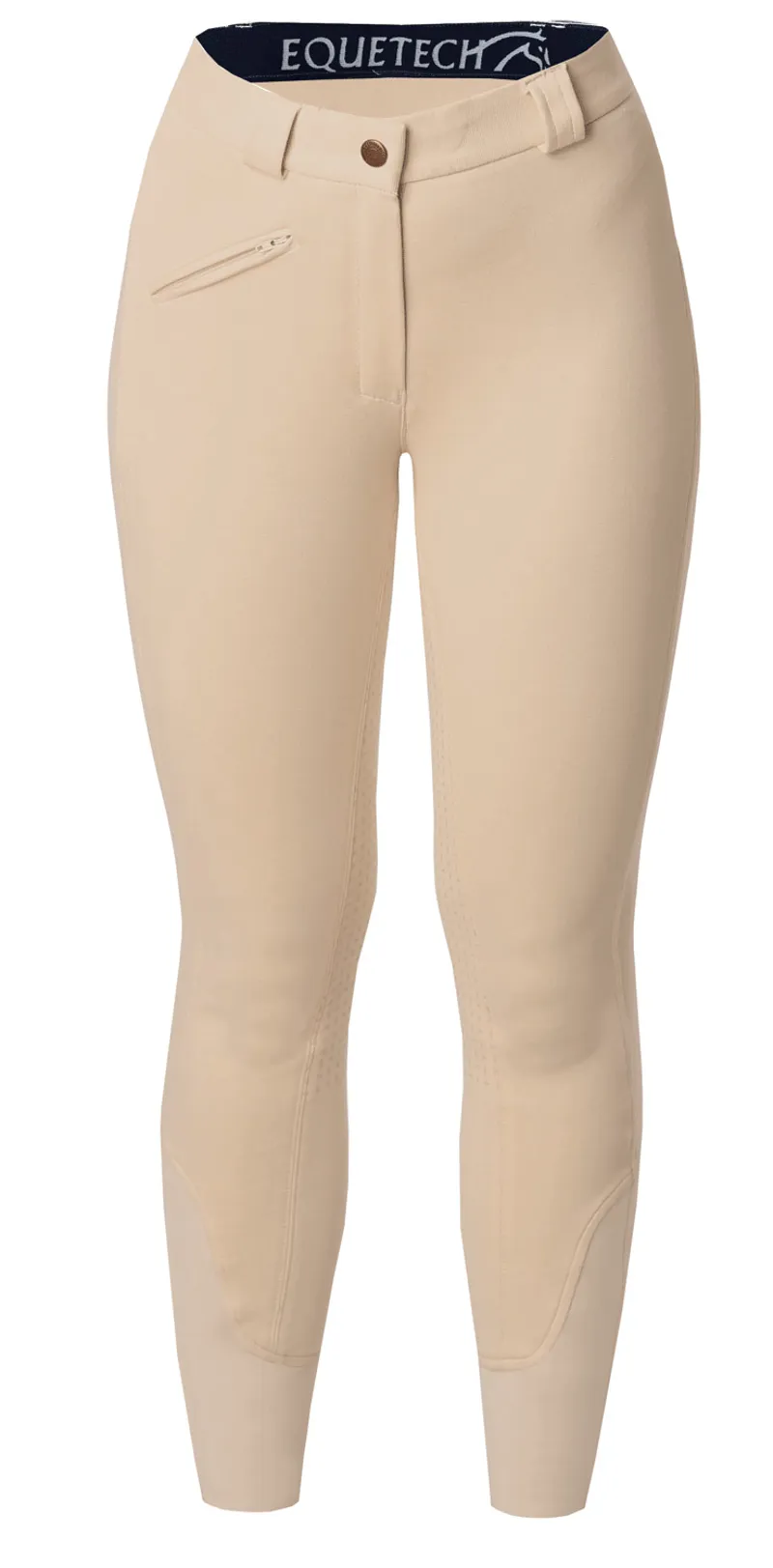Equetech Ladies Grip Seat Breech Beige
